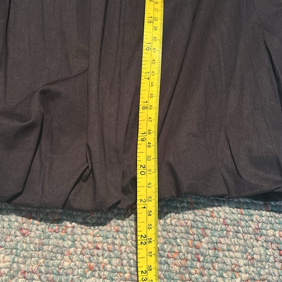 NWT ladies black size Large short sleeve peasant Blouse by Anthropologie - Picture 12 of 13